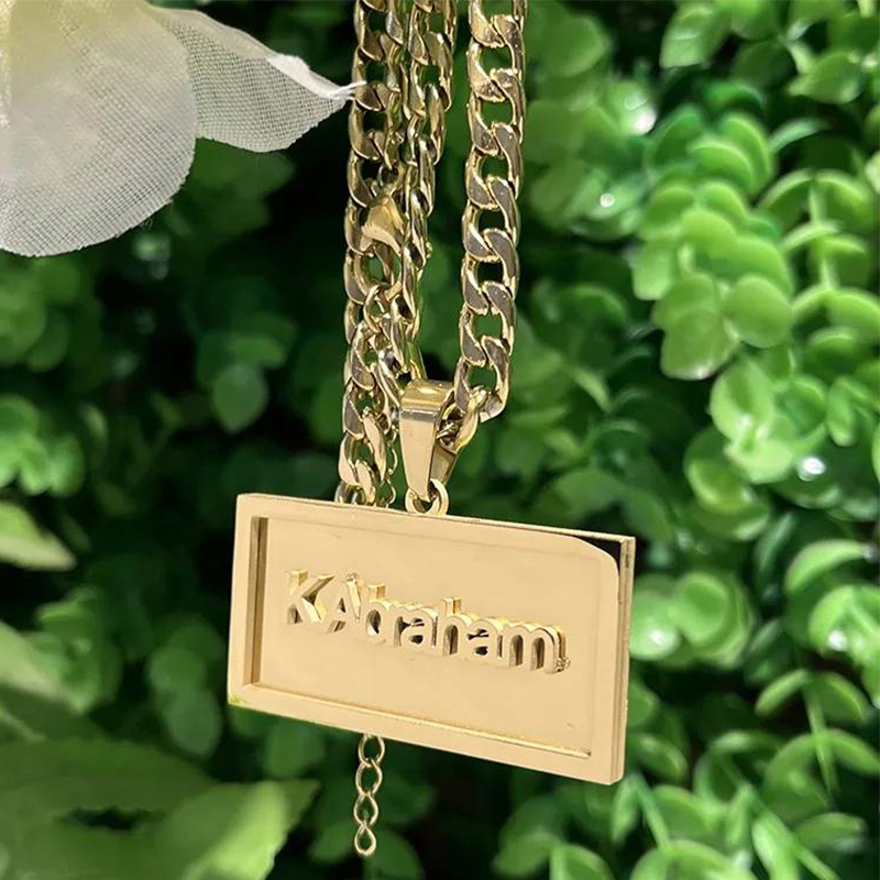 Women Fashion Names - Kalung nama kustom Hip Hop untuk