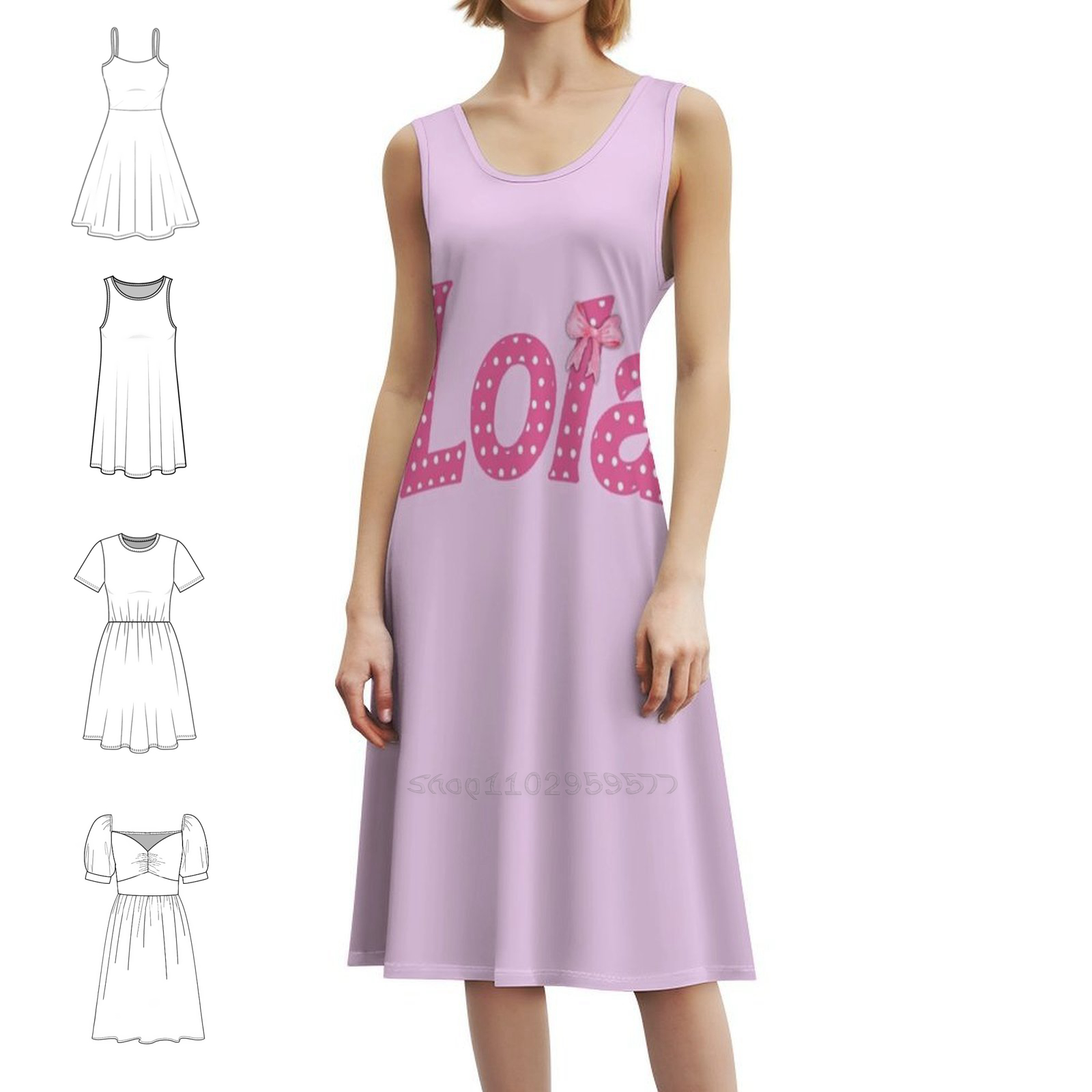 Women Fashion Dress Names - Gaun Lola Name By Callisc Boho