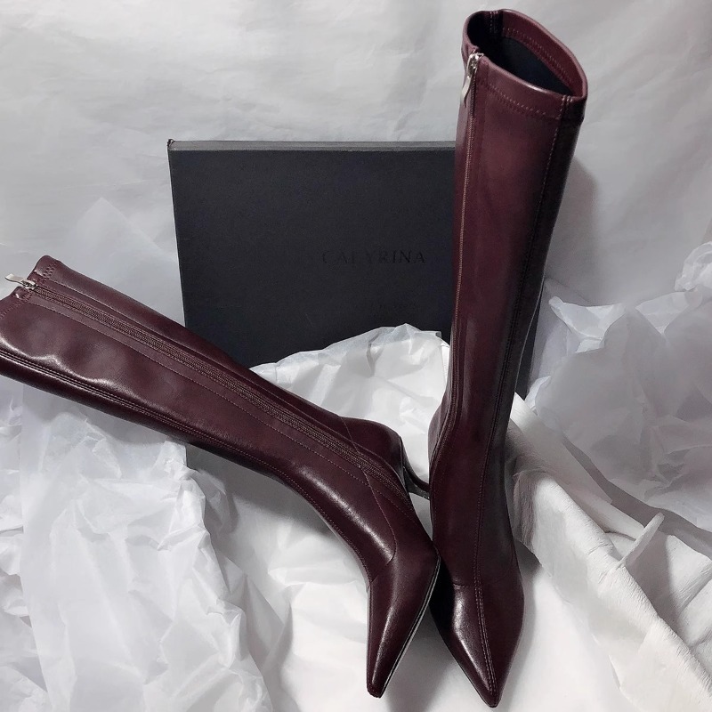 Women'S Fashion Knee High Boots - Sepatu Bot Model Stiletto Terbaru untuk