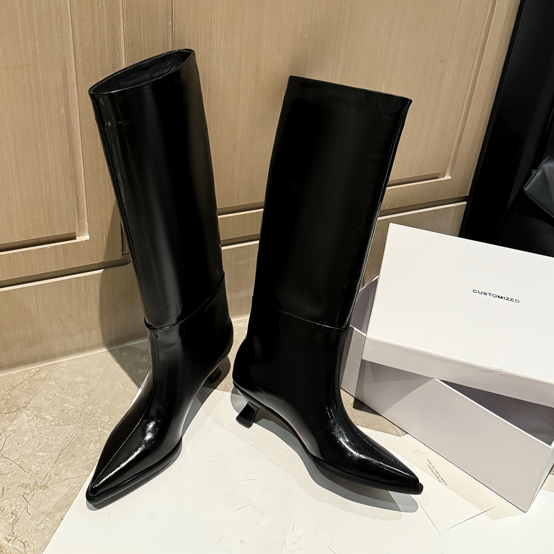 QUTAA Berita Fashion Sepatu Bo - Women'S Fashion Knee High Boots ulasan dan harga
