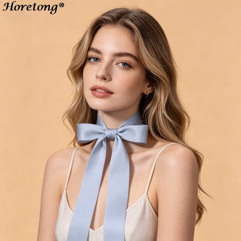 Horetong 2026 Syal Satin Baru  - Women Fashion Necktie ulasan dan harga