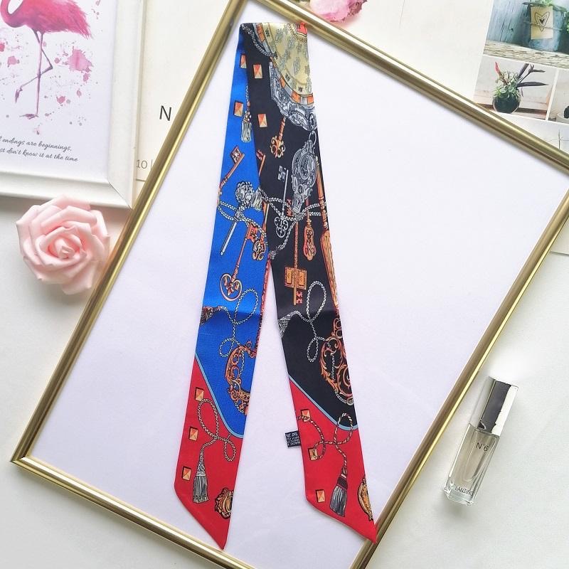 Syal Cetak Hadiah Empat Musim  - Women Fashion Necktie ulasan dan harga