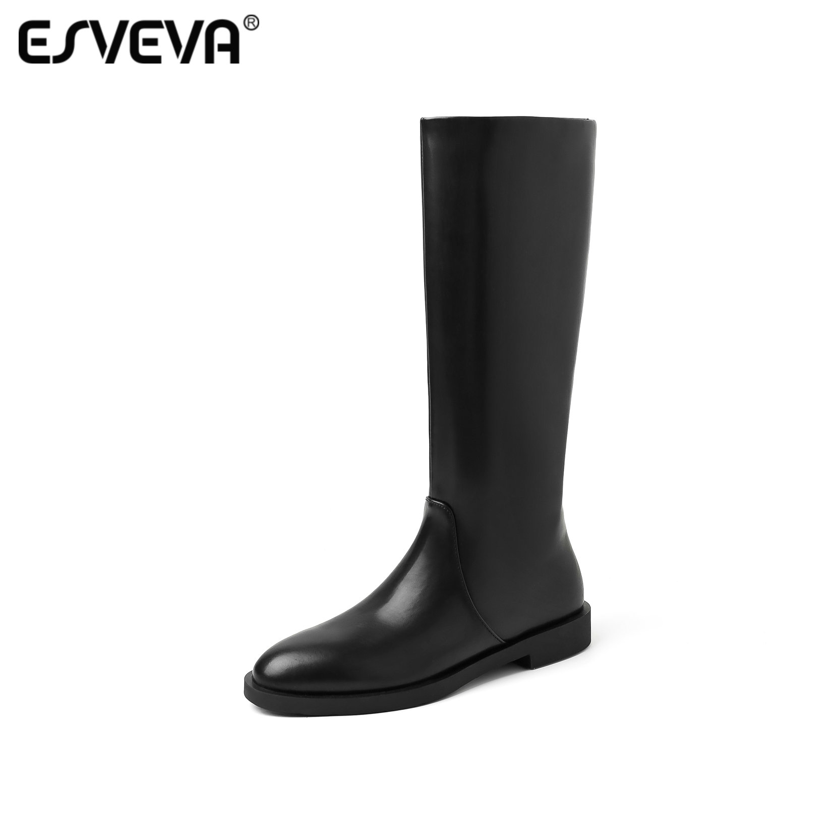 ESVEVA 2027 Sepatu Bot Wanita  - Women'S Fashion Knee High Boots ulasan dan harga