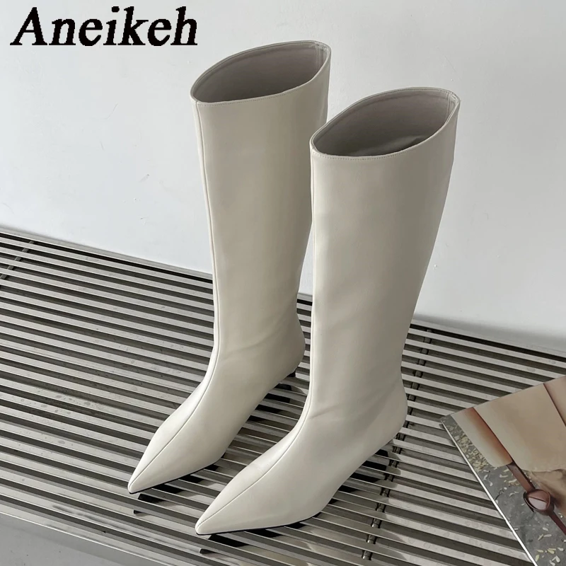 Sepatu Boots Wanita Aneikeh 20 - Women'S Fashion Knee High Boots ulasan dan harga