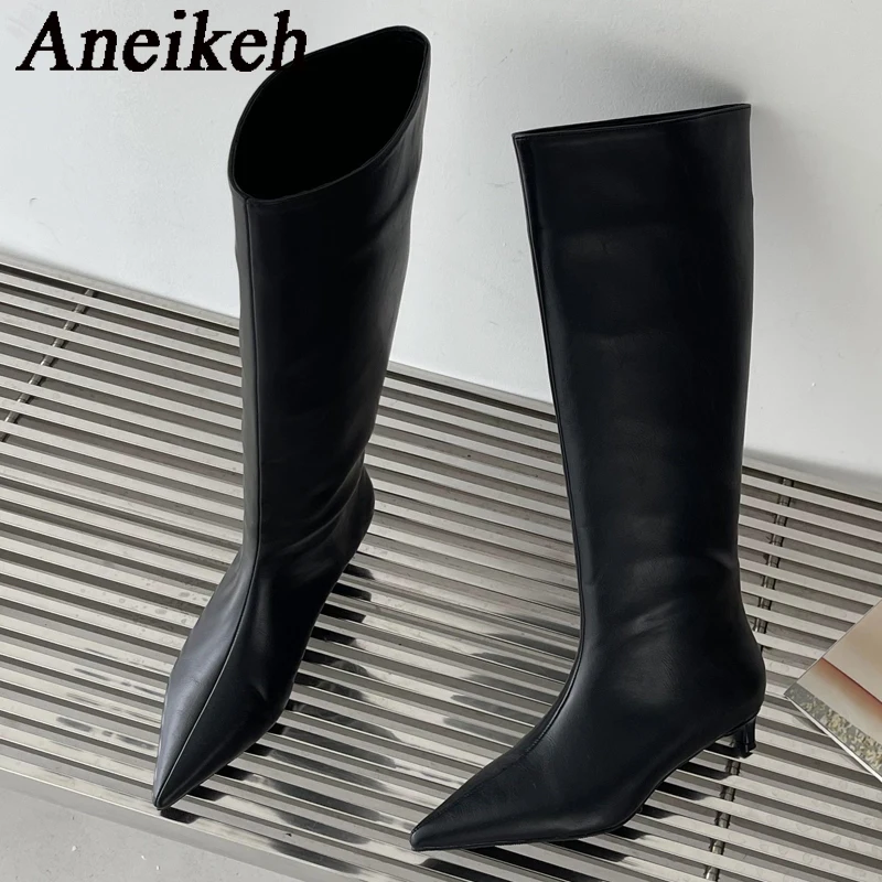Sepatu Boots Wanita Aneikeh 20 - Women'S Fashion Knee High Boots ulasan dan harga