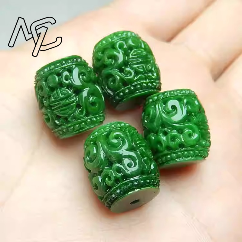 5 Buah Manik-manik Ukiran Giok - Women'S Fashion Jewellery ulasan dan harga