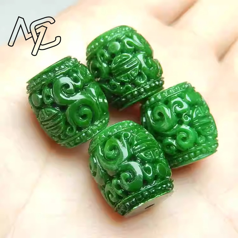 5 Buah Manik-manik Ukiran Giok - Women'S Fashion Jewellery ulasan dan harga