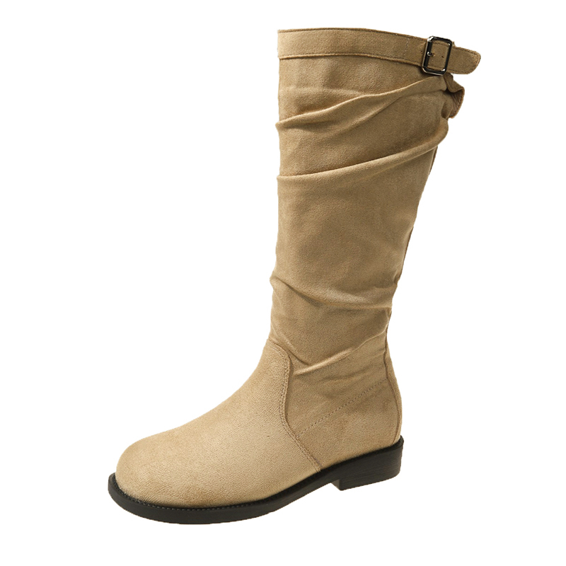 Sepatu Bot Tinggi Wanita Musim - Women'S Fashion Knee High Boots ulasan dan harga