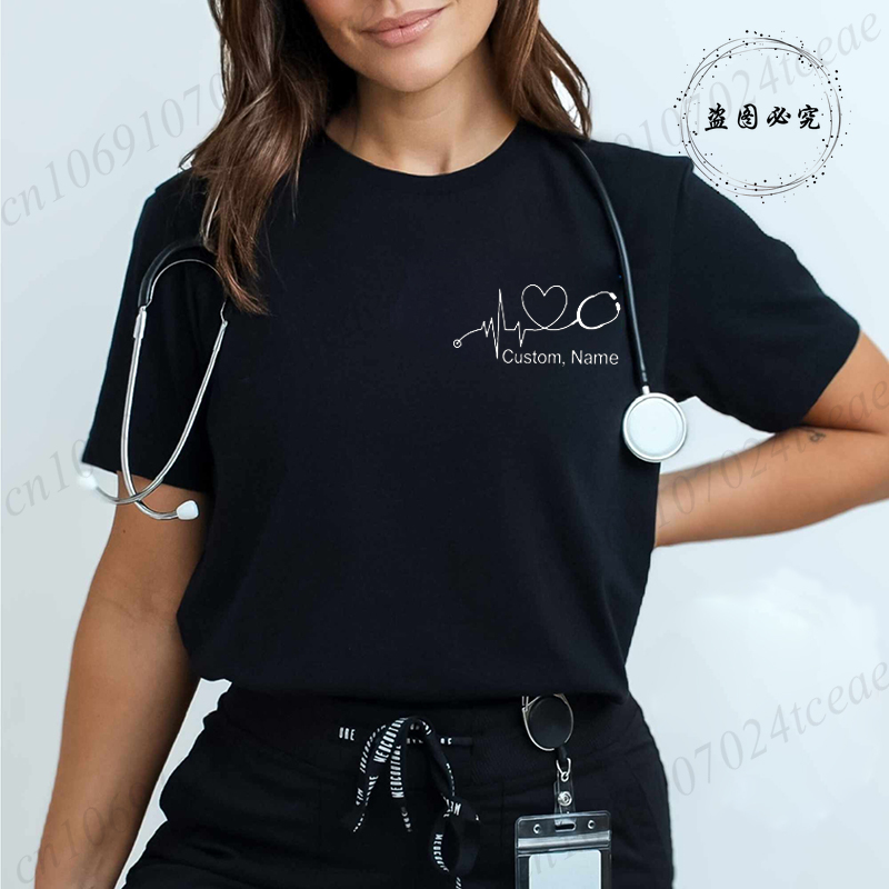 Kaos Perawat Nama Kustom Steto - Women Fashion Names ulasan dan harga