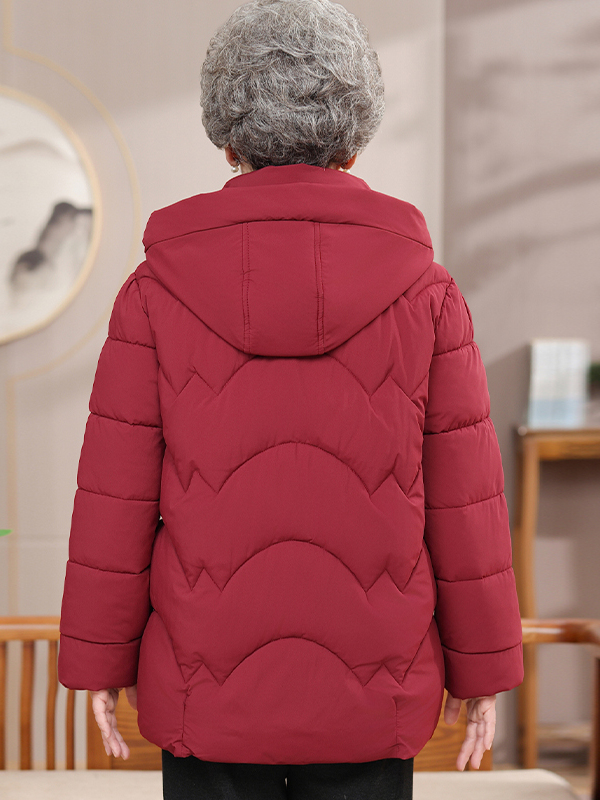 Jaket katun berlapis bulu teba - Women Fashion Over The Years ulasan dan harga