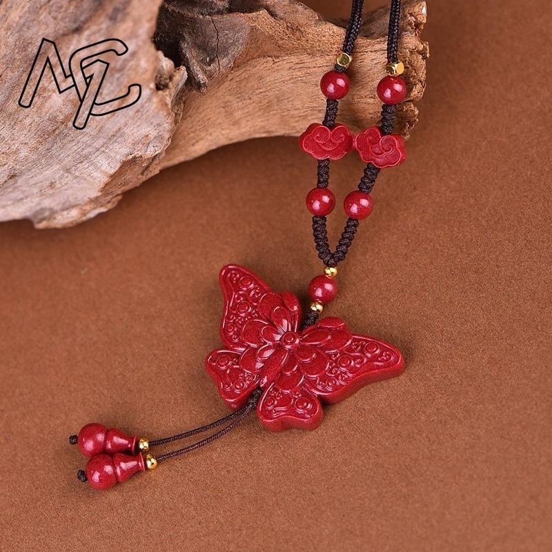 Kalung Liontin Kupu-kupu Batu  - Women'S Fashion Jewellery ulasan dan harga