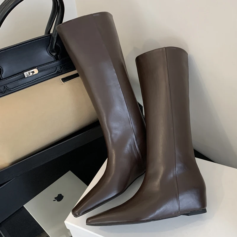 Eilyken Sepatu Bot Setinggi Lu - Women'S Fashion Knee High Boots ulasan dan harga