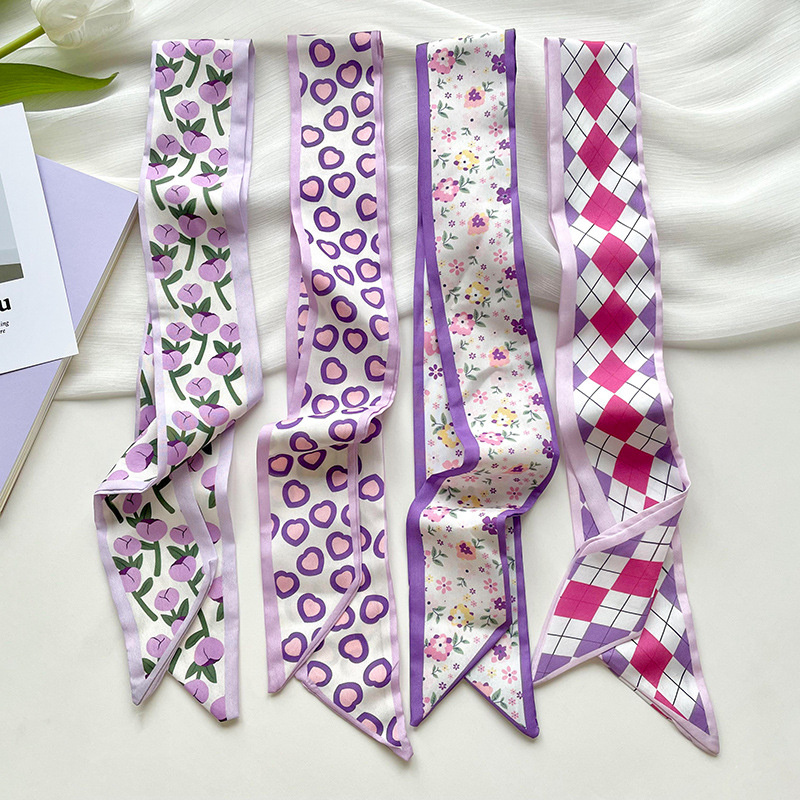 Syal Sutra Wanita Pendek Sempi - Women Fashion Necktie ulasan dan harga