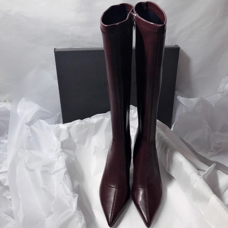 Sepatu Bot Model Stiletto Terb - Women'S Fashion Knee High Boots ulasan dan harga