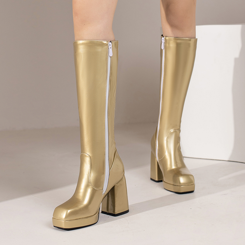 Sepatu bot panjang selutut unt - Women'S Fashion Knee High Boots ulasan dan harga