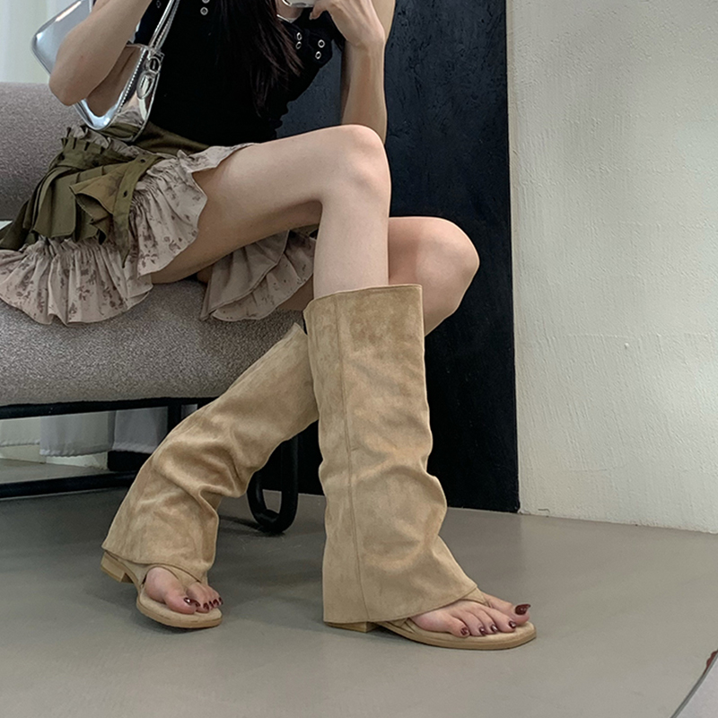 Sepatu Bot Wanita Model Hollow - Women'S Fashion Korea ulasan dan harga