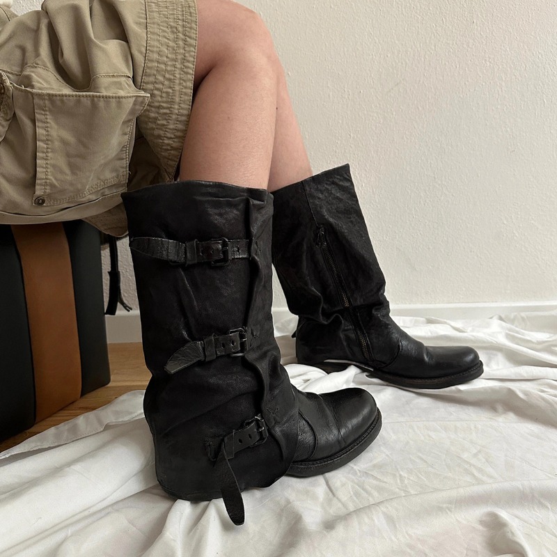 Sepatu Wanita Klasik Sepatu Bo - Women'S Fashion Knee High Boots ulasan dan harga